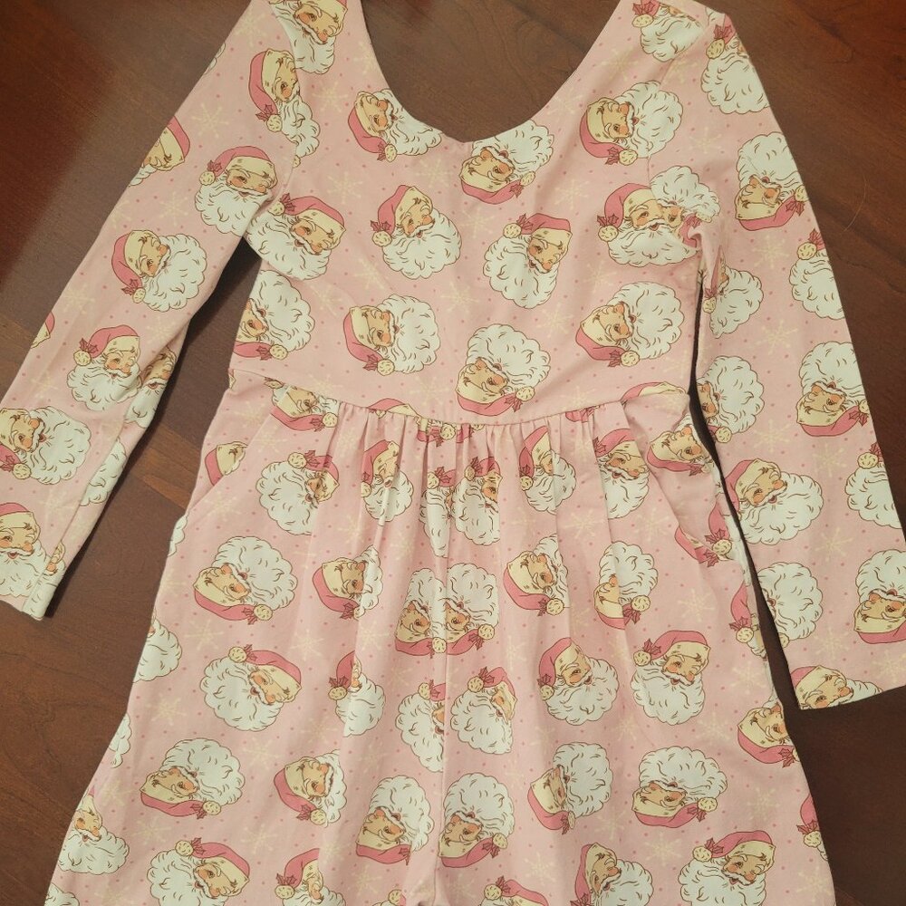 Little girls jumpsuit with pockets